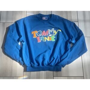 Tommy Innit Limited Edition Mens Crewneck Sweatshirt Blue Size Large Tommy Innit